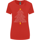 Christmas Movie Where's the Tyrenol? Womens Wider Cut T-Shirt Red