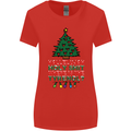 Christmas Movie Where's the Tyrenol? Womens Wider Cut T-Shirt Red