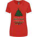 Christmas Movie Where's the Tyrenol? Womens Wider Cut T-Shirt Red