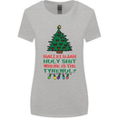 Christmas Movie Where's the Tyrenol? Womens Wider Cut T-Shirt Sports Grey