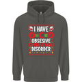 Christmas OCD Funny Xmas Childrens Kids Hoodie Storm Grey