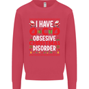 Christmas OCD Funny Xmas Mens Sweatshirt Jumper Heliconia