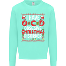Christmas OCD Funny Xmas Mens Sweatshirt Jumper Peppermint