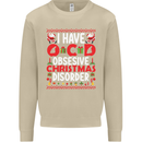 Christmas OCD Funny Xmas Mens Sweatshirt Jumper Sand