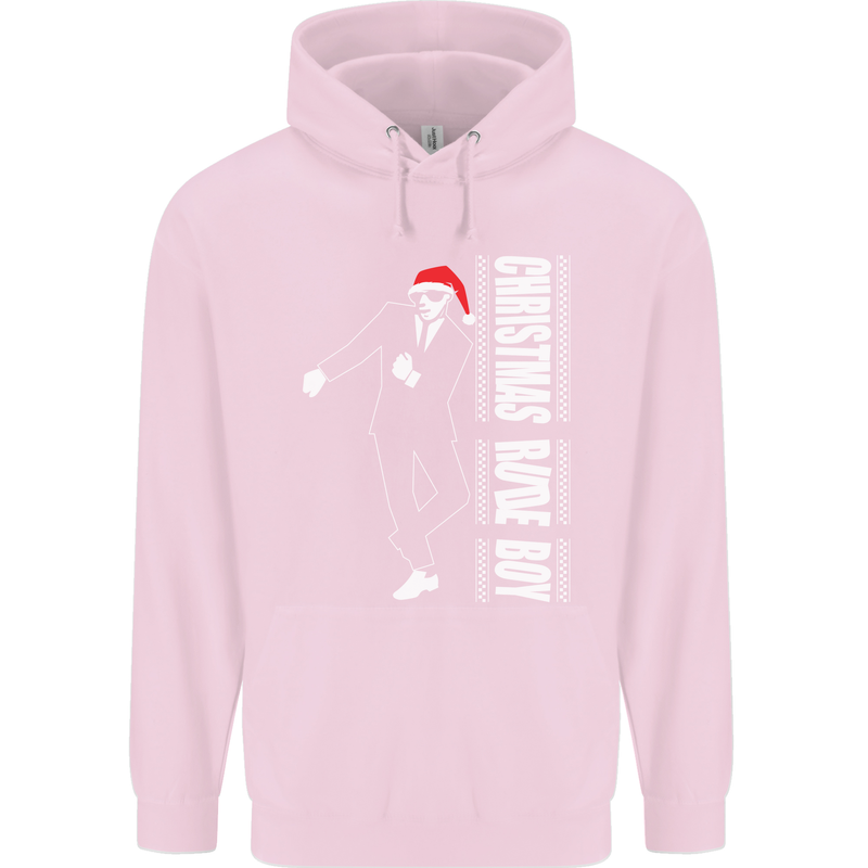 Christmas Original Rude Boy 2Tone 2 Tone Childrens Kids Hoodie Light Pink
