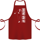 Christmas Original Rude Boy 2Tone 2 Tone Cotton Apron 100% Organic Maroon
