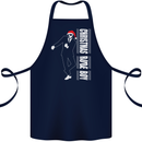 Christmas Original Rude Boy 2Tone 2 Tone Cotton Apron 100% Organic Navy Blue