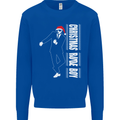 Christmas Original Rude Boy 2Tone 2 Tone Kids Sweatshirt Jumper Royal Blue