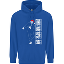 Christmas Original Rude Boy 2Tone 2 Tone Mens 80% Cotton Hoodie Royal Blue