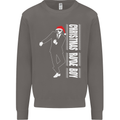 Christmas Original Rude Boy 2Tone 2 Tone Mens Sweatshirt Jumper Charcoal