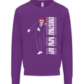 Christmas Original Rude Boy 2Tone 2 Tone Mens Sweatshirt Jumper Purple