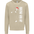 Christmas Original Rude Boy 2Tone 2 Tone Mens Sweatshirt Jumper Sand