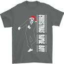 Christmas Original Rude Boy 2Tone 2 Tone Mens T-Shirt Cotton Gildan Charcoal