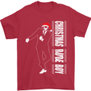 Christmas Original Rude Boy 2Tone 2 Tone Mens T-Shirt Cotton Gildan Red