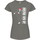 Christmas Original Rude Boy 2Tone 2 Tone Womens Petite Cut T-Shirt Charcoal