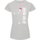 Christmas Original Rude Boy 2Tone 2 Tone Womens Petite Cut T-Shirt Sports Grey