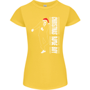 Christmas Original Rude Boy 2Tone 2 Tone Womens Petite Cut T-Shirt Yellow
