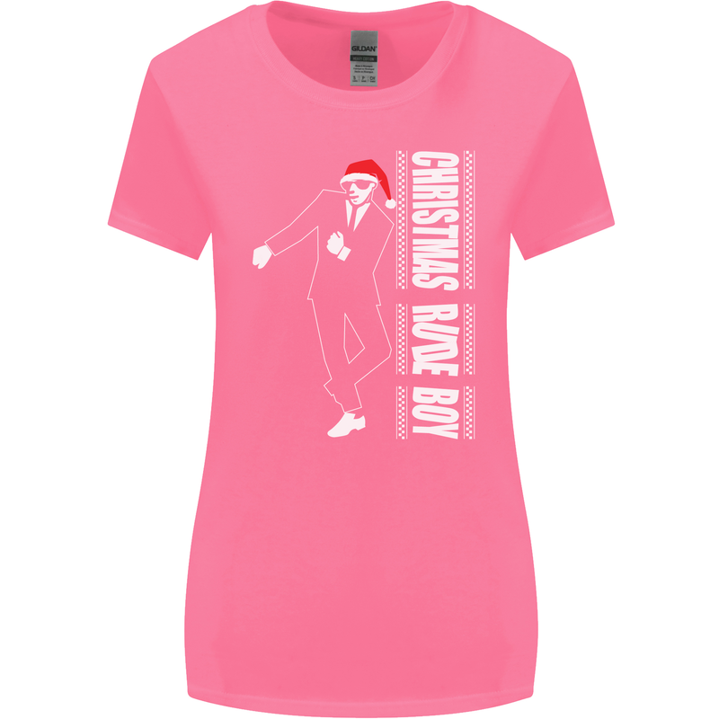 Christmas Original Rude Boy 2Tone 2 Tone Womens Wider Cut T-Shirt Azalea