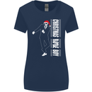 Christmas Original Rude Boy 2Tone 2 Tone Womens Wider Cut T-Shirt Navy Blue