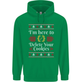 Christmas Programmer Here to Delete Cookies Childrens Kids Hoodie Irish Green