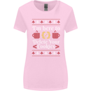 Christmas Programmer Here to Delete Cookies Womens Wider Cut T-Shirt Light Pink