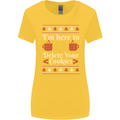 Christmas Programmer Here to Delete Cookies Womens Wider Cut T-Shirt Yellow