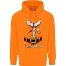 Christmas Santa Claus Fancy Dress Costume Childrens Kids Hoodie Orange