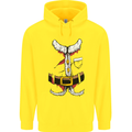 Christmas Santa Claus Fancy Dress Costume Childrens Kids Hoodie Yellow