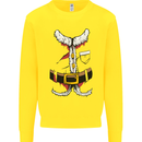 Christmas Santa Claus Fancy Dress Costume Kids Sweatshirt Jumper Yellow