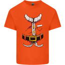 Christmas Santa Claus Fancy Dress Costume Kids T-Shirt Childrens Orange