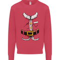 Christmas Santa Claus Fancy Dress Costume Mens Sweatshirt Jumper Heliconia