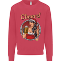Christmas Sexy Santa Clause Xmas Mens Sweatshirt Jumper Heliconia