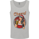 Christmas Sexy Santa Clause Xmas Mens Vest Tank Top Sports Grey