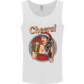 Christmas Sexy Santa Clause Xmas Mens Vest Tank Top White