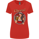 Christmas Sexy Santa Clause Xmas Womens Wider Cut T-Shirt Red