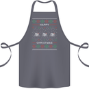 Christmas Swimming Design Cotton Apron 100% Organic Steel