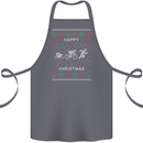 Christmas Triathlon Funny Fitness Gym Cotton Apron 100% Organic Steel