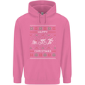 Christmas Triathlon Funny Fitness Gym Mens 80% Cotton Hoodie Azelea