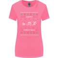 Christmas Triathlon Funny Fitness Gym Womens Wider Cut T-Shirt Azalea