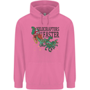 Christmas Velociraptors are Faster Dinosaur Childrens Kids Hoodie Azalea