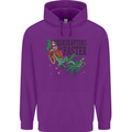 Christmas Velociraptors are Faster Dinosaur Childrens Kids Hoodie Purple