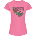 Christmas Velociraptors are Faster Dinosaur Womens Petite Cut T-Shirt Azalea