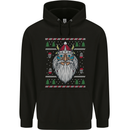 Christmas Viking Funny Thor Odin Valhalla Childrens Kids Hoodie Black