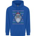 Christmas Viking Funny Thor Odin Valhalla Childrens Kids Hoodie Royal Blue