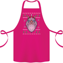 Christmas Viking Funny Thor Odin Valhalla Cotton Apron 100% Organic Pink