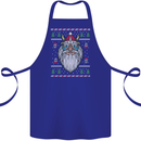 Christmas Viking Funny Thor Odin Valhalla Cotton Apron 100% Organic Royal Blue