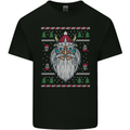 Christmas Viking Funny Thor Odin Valhalla Kids T-Shirt Childrens Black