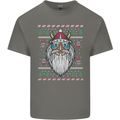 Christmas Viking Funny Thor Odin Valhalla Kids T-Shirt Childrens Charcoal
