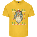 Christmas Viking Funny Thor Odin Valhalla Kids T-Shirt Childrens Yellow