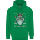 Christmas Viking Funny Thor Odin Valhalla Mens 80% Cotton Hoodie Irish Green